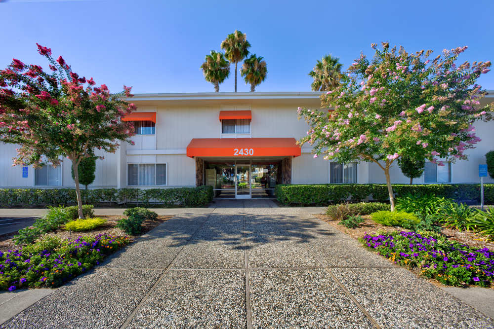 Leasing office at Fair Oaks Apartments in Sacramento,California