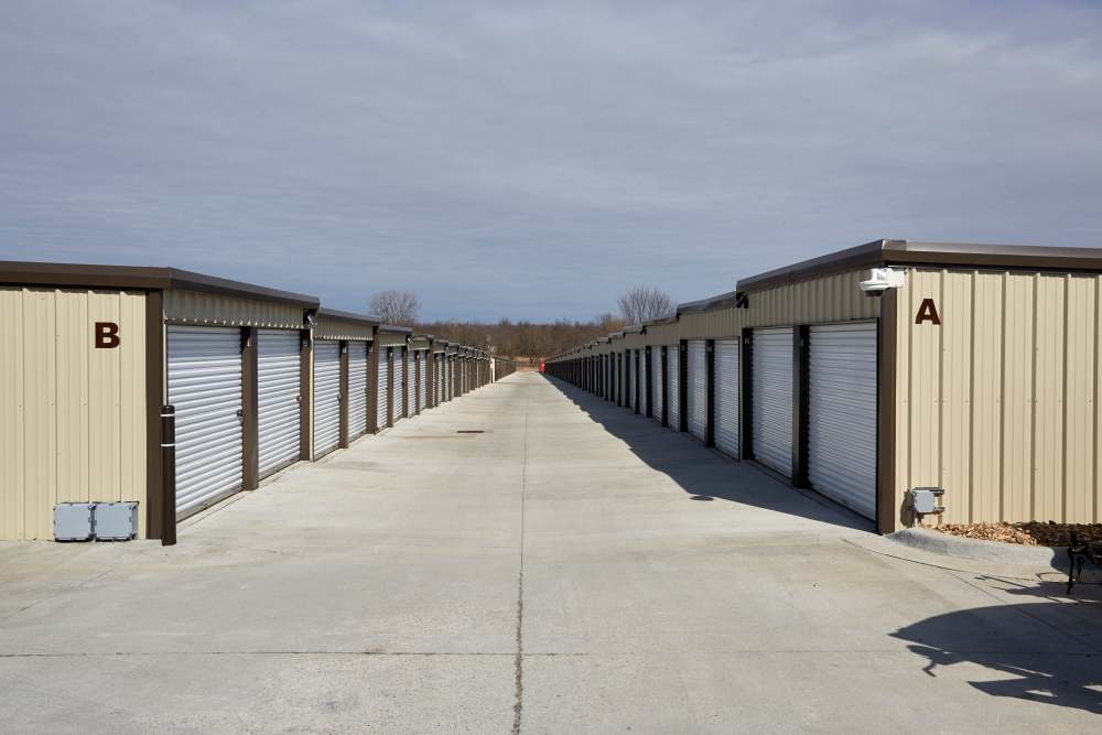 Storage at American Self Storage in Raymore Missouri