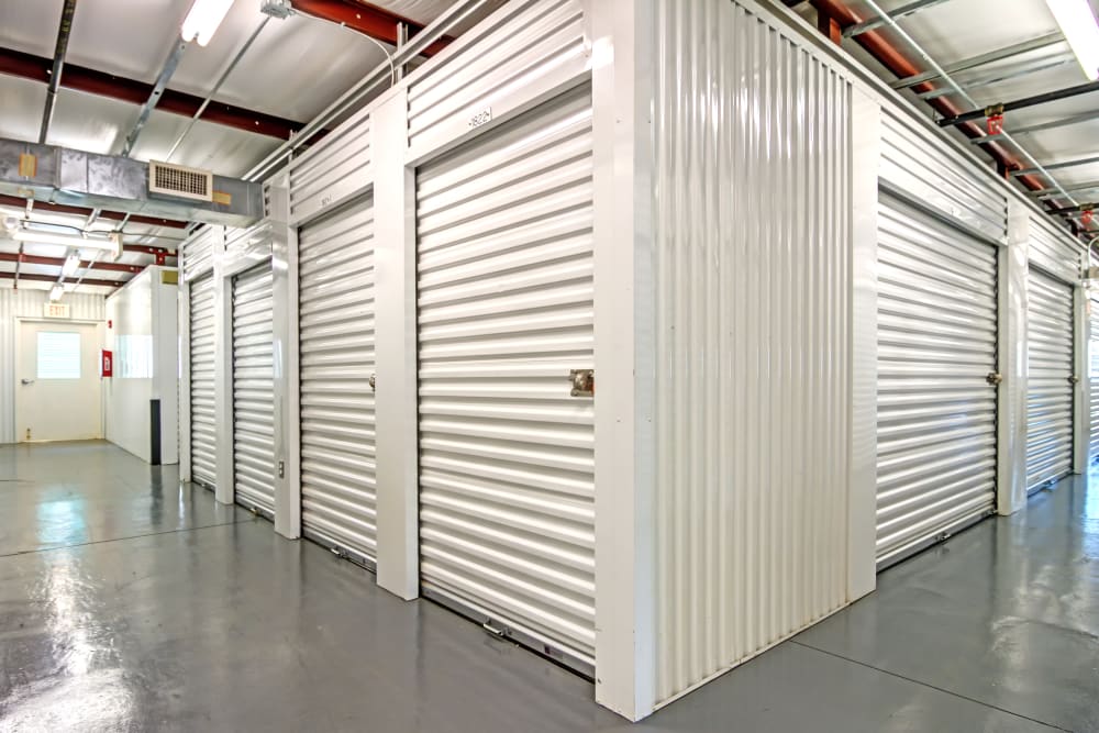 Indoor units at Metro Self Storage in Stockbridge, Georgia