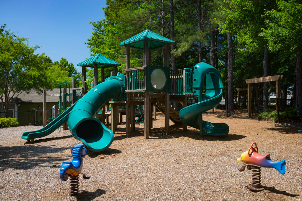 Onsite children's playground at The Vinings at Newnan Lakes in Newnan, Georgia