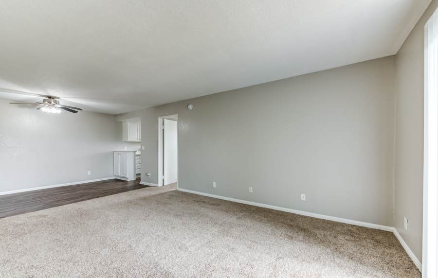 Living room at Legacy at Westglen in Glendale, California