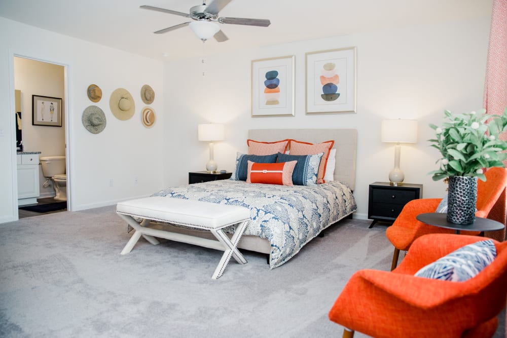 A spacious bedroom at Artisan Living Bella Citta in Davenport, Florida