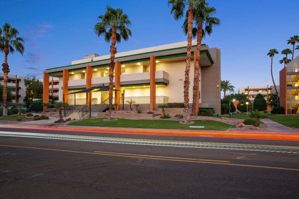 Exterior view of Capri On Camelback in Phoenix, Arizona