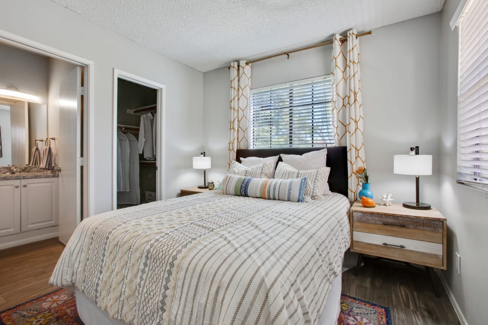 Master bedroom at Alterra in Tucson, Arizona 