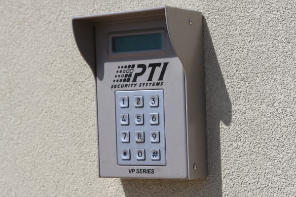 Keypad at Midgard Self Storage in Columbia, SC