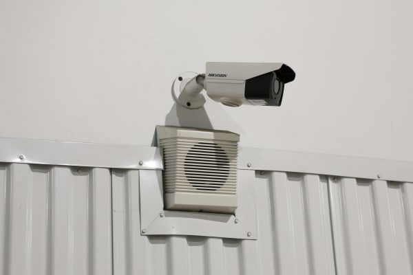 Security camera at Midgard Self Storage in Jacksonville, Florida