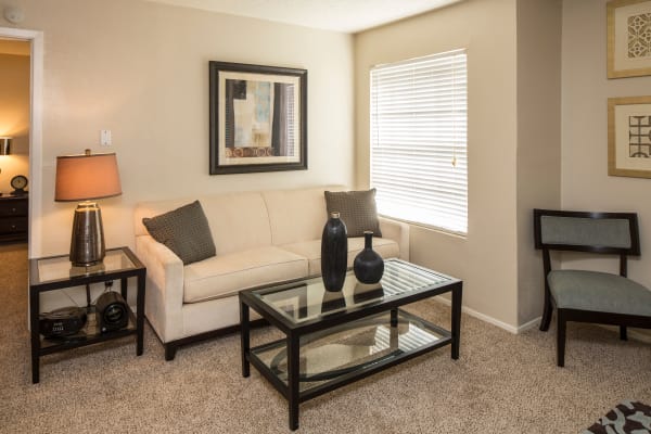 Living room at Ridgewood Preserve