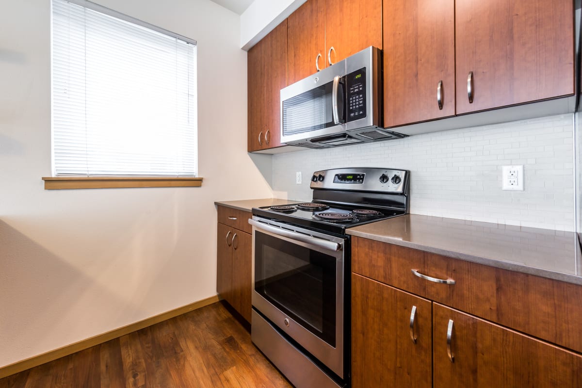 Kitchen at Marq West Seattle in Seattle, Washington