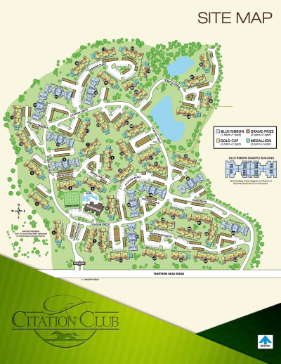 Citation Club site map