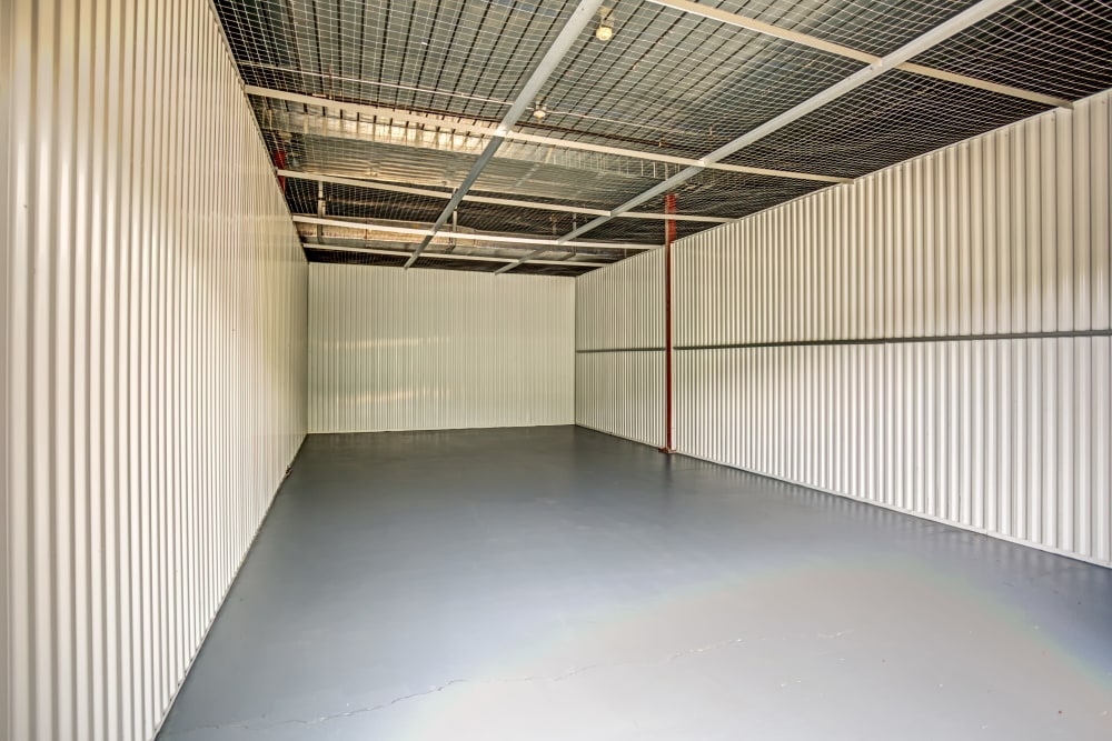Indoor unit interior at Metro Self Storage in Wesley Chapel, Florida