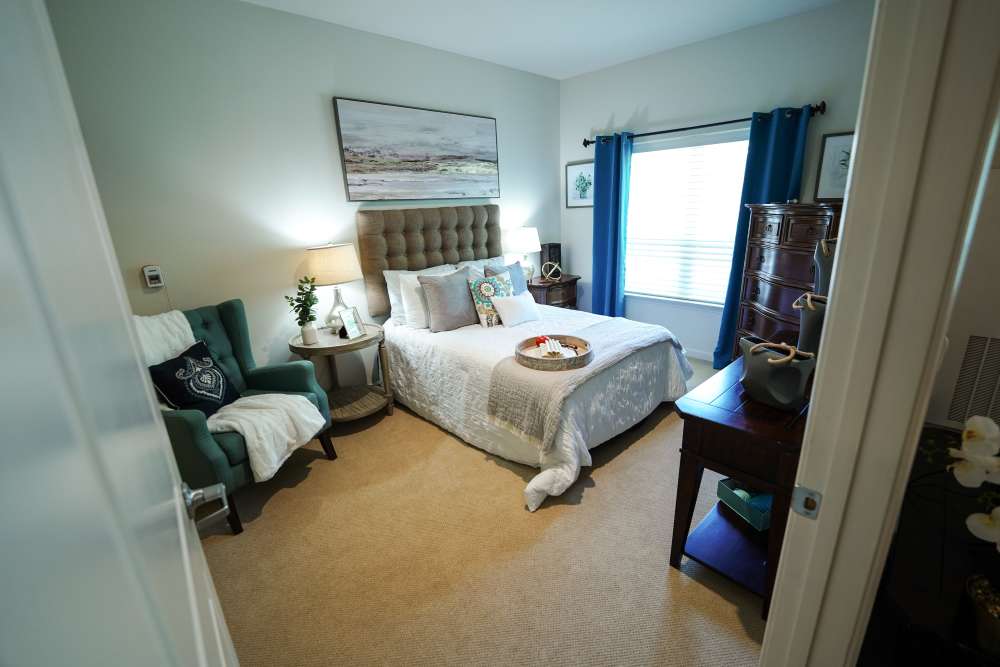 Another spacious bedroom at Harmony on the Peninsula in Yorktown, Virginia