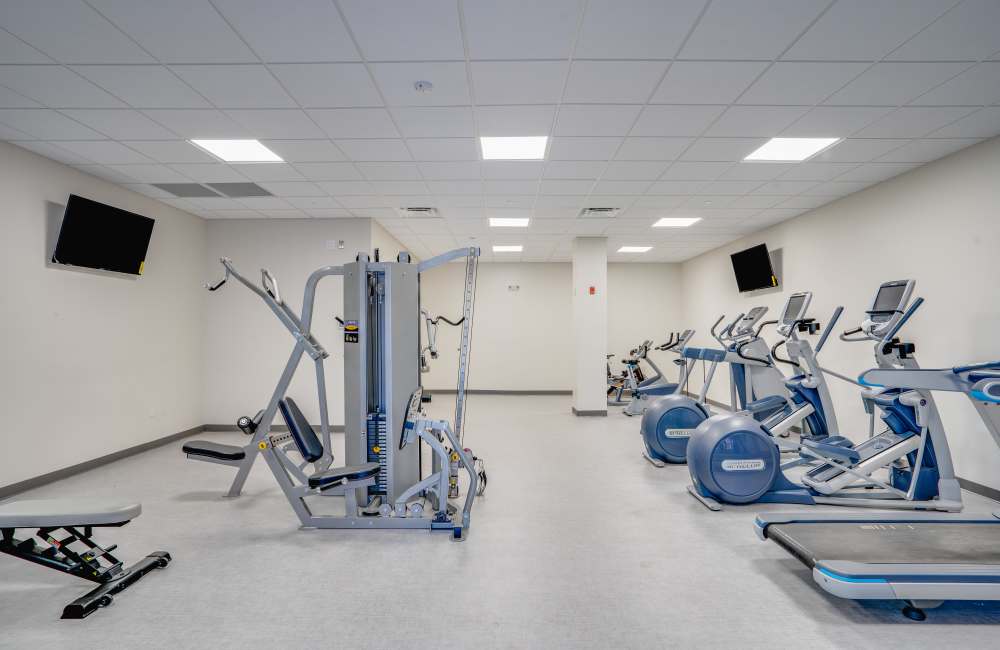 Fitness center at West Bay Village in Kissimmee, Florida