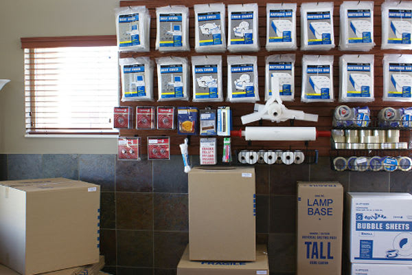 Supplies for storing and packing available at Towne Storage - Riverton in Riverton, Utah