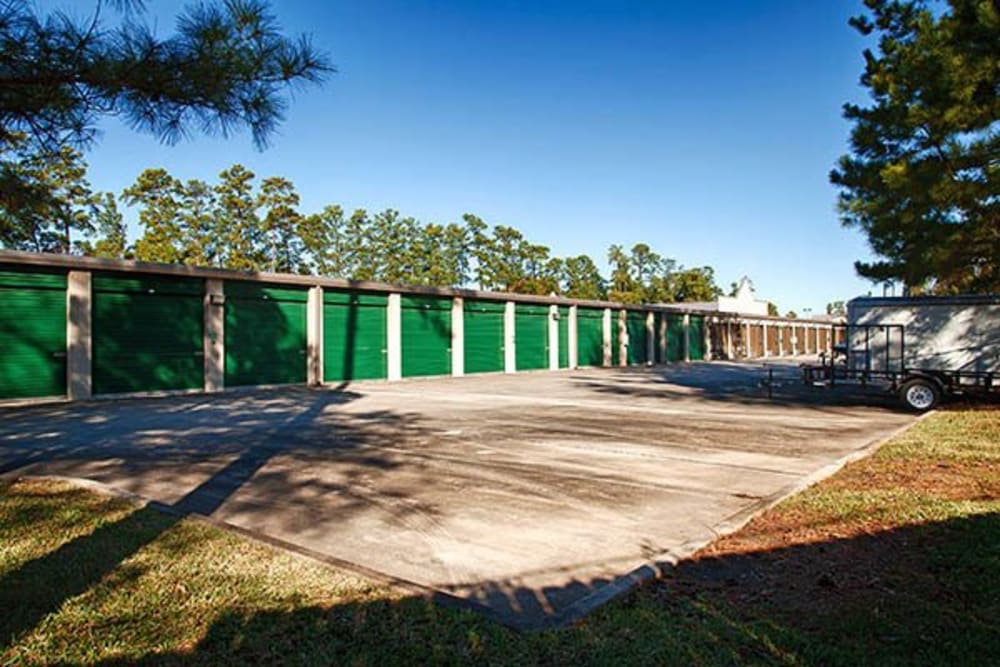 Outdoor units at Metro Self Storage in Kingwood, Texas