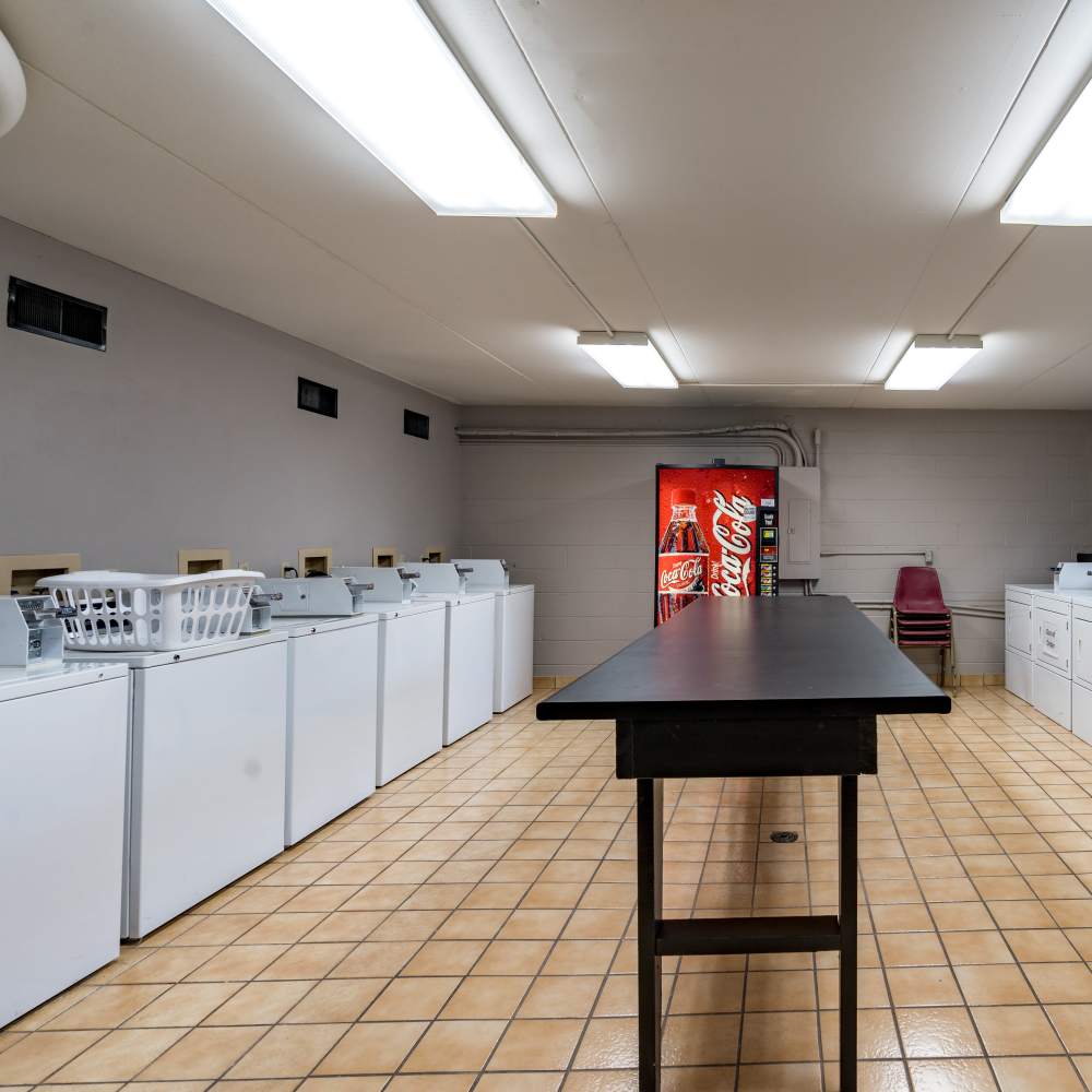 Laundry facility at Germantown Gardens in East Ridge, Tennessee