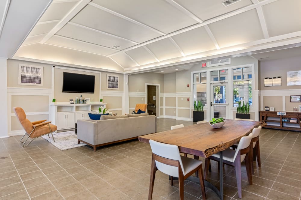 Community lounge at Cottage Trails at Culpepper Landing in Chesapeake, Virginia