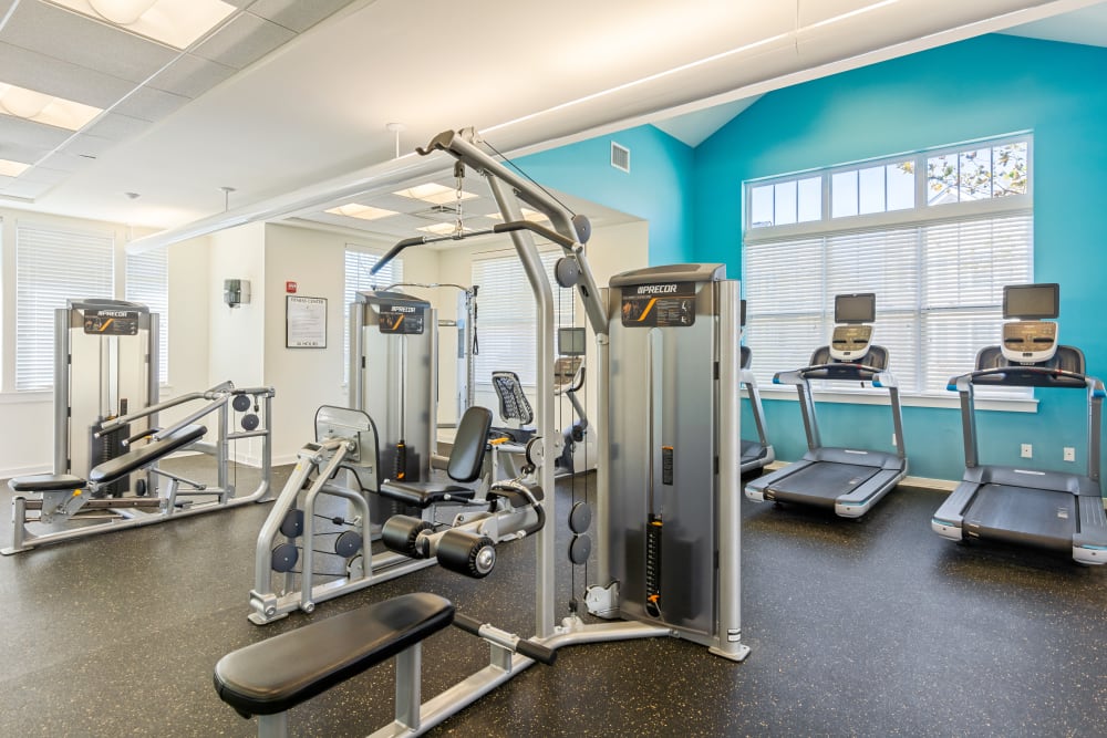 Community gym at Cottage Trails at Culpepper Landing in Chesapeake, Virginia