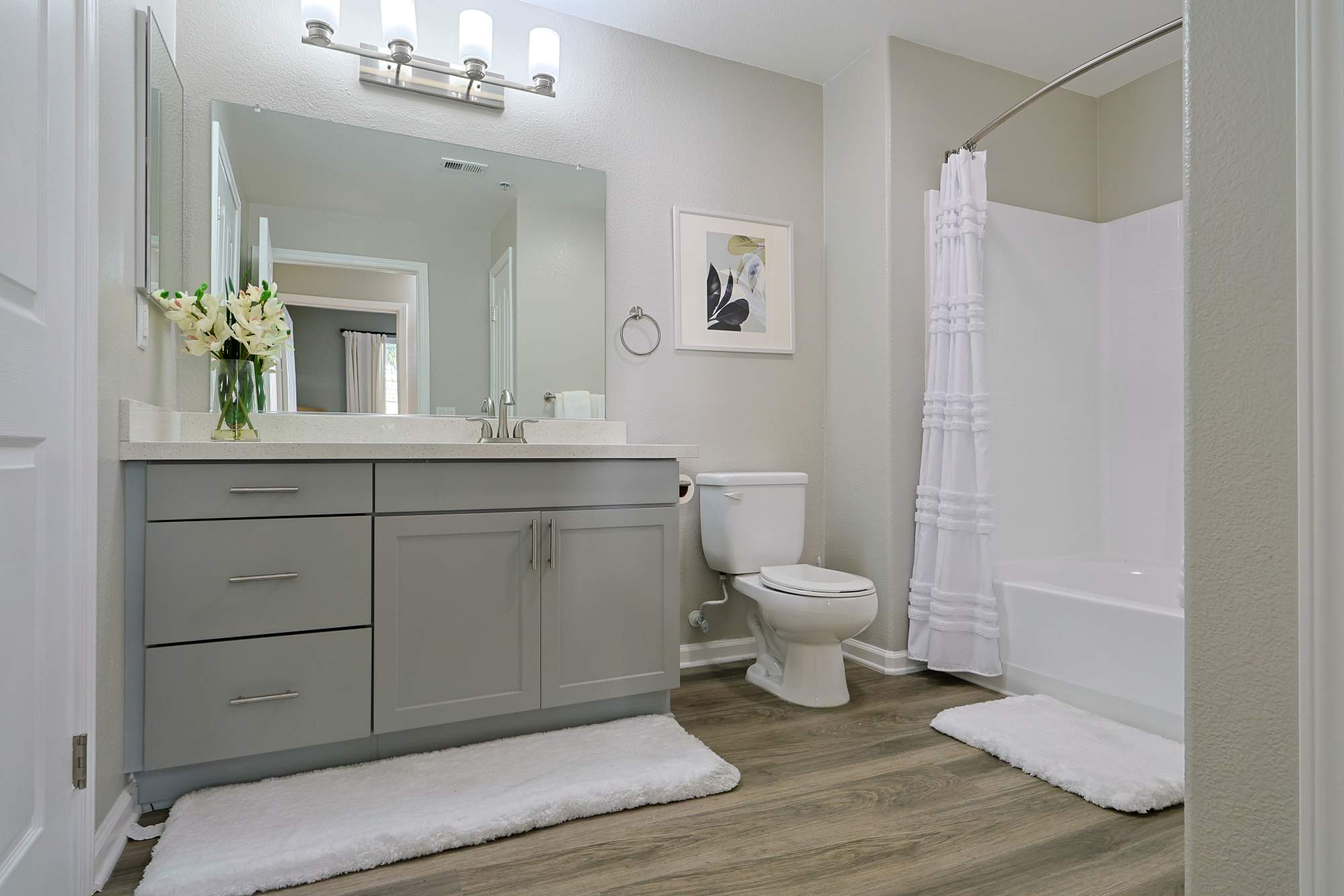 A view of the bathroom at Allure at Camarillo in Camarillo, California