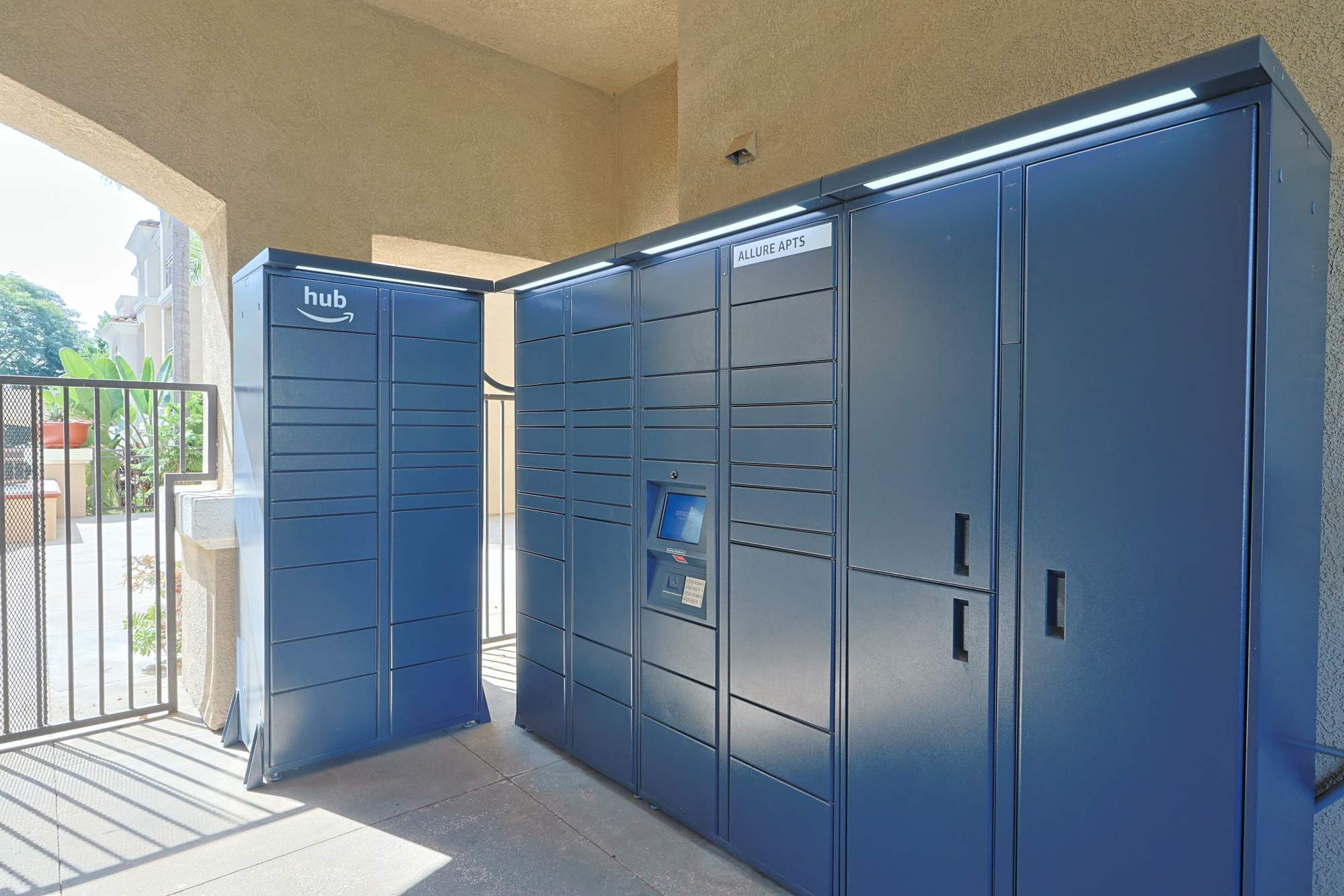 Mail room at Allure at Camarillo in  Camarillo, California 