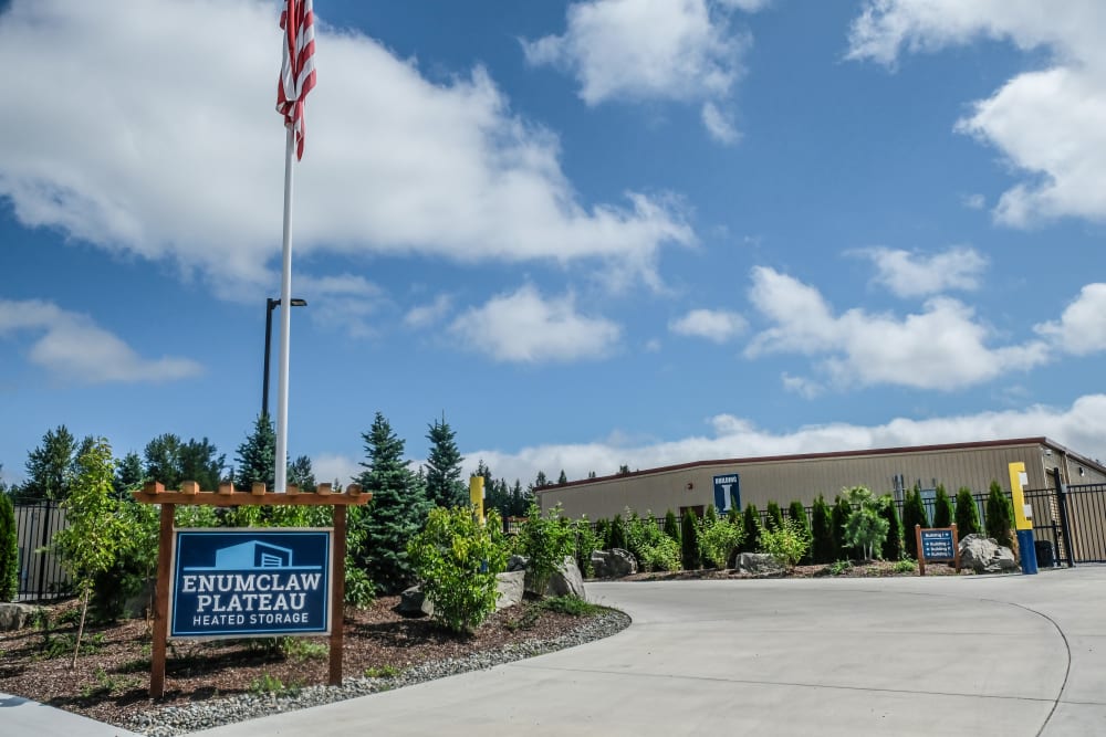 Entrance to Urban Self Storage Enumclaw - Phase II