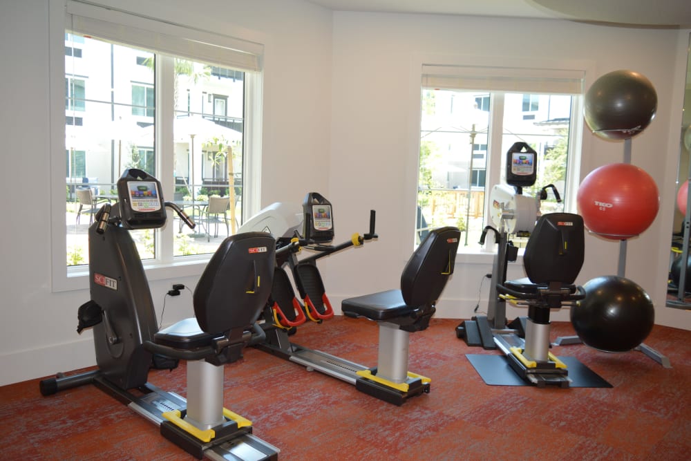 Gym at Alura By Inspired Living