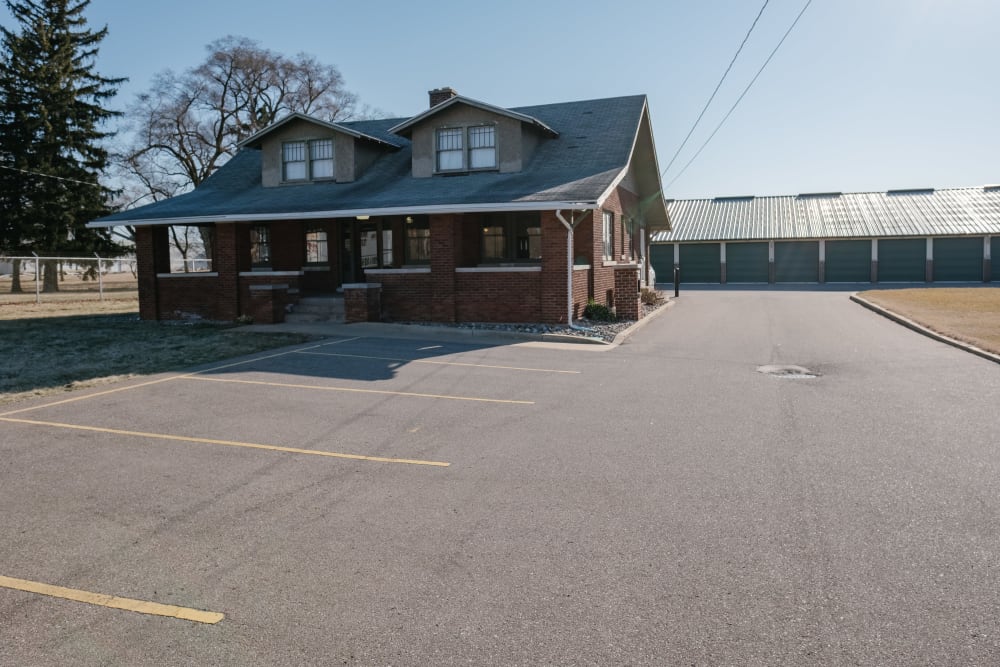 View of entrance to StayLock Storage in Saint Joseph, Michigan