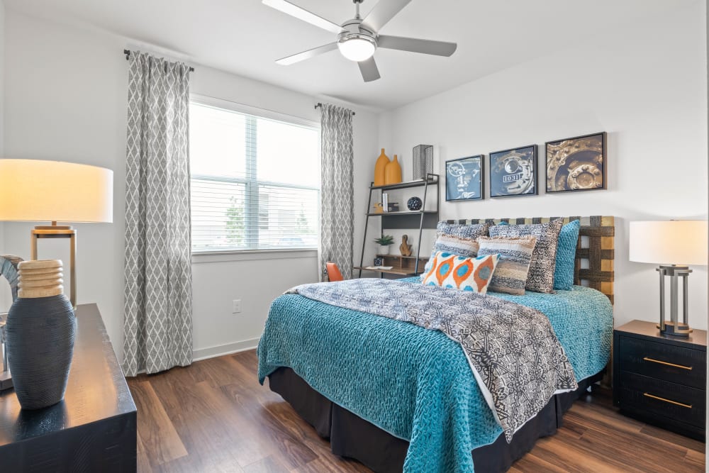 Spacious bedroom at Linden Ranch in Sachse, Texas