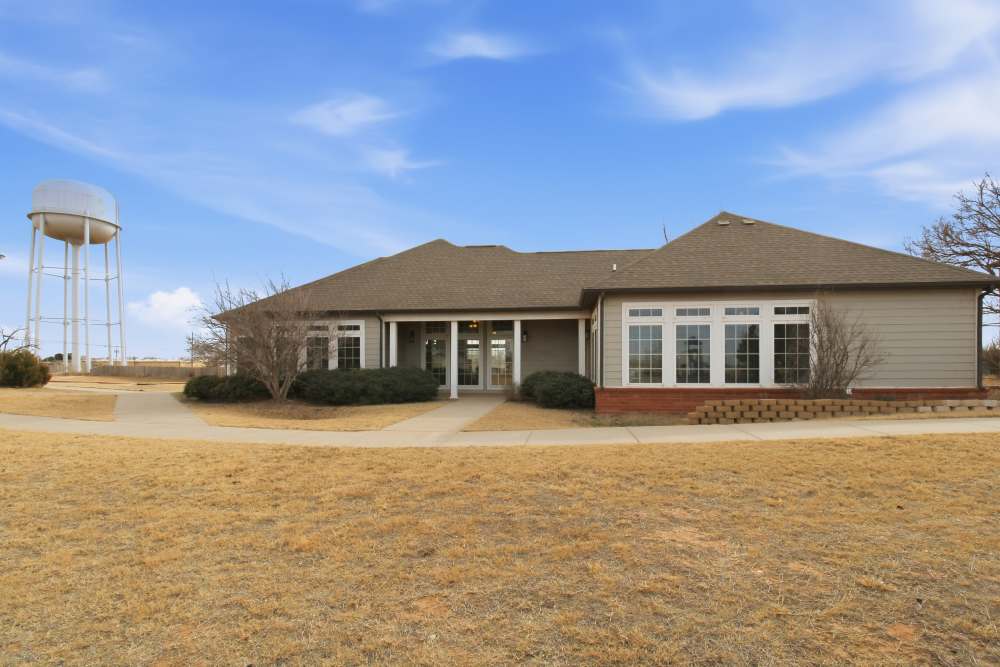Community exterior view at Avalon Park in Brownfield, Texas