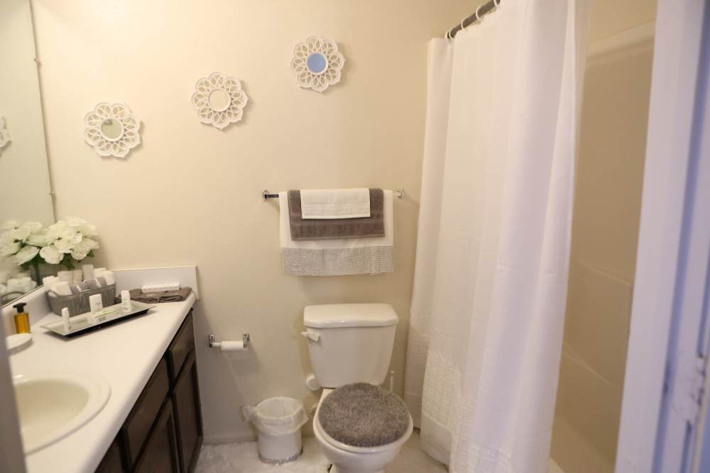 Bathroom at Arrington Estates of Clarksdale in Clarksdale, Mississippi