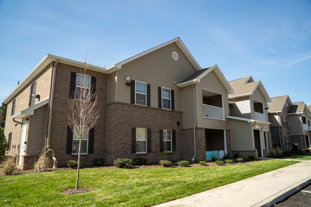 Apartment building at Douglas Greene in Kodak. TN