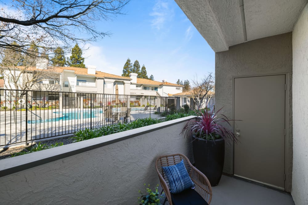 Patio at  Terra at Portola Park in Livermore, California