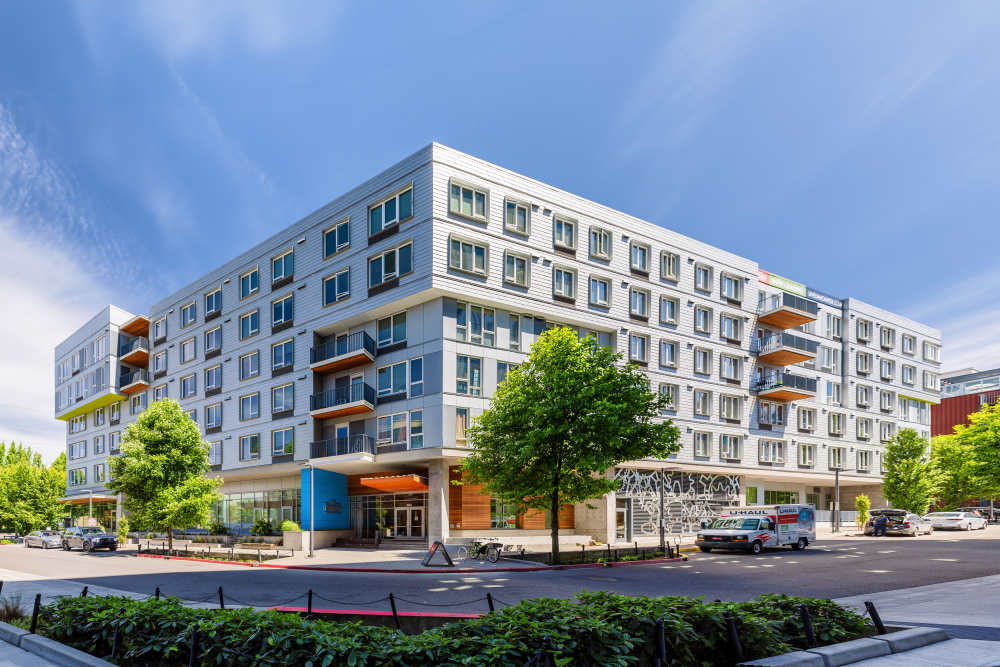 Building view at The Union in Portland, Oregon