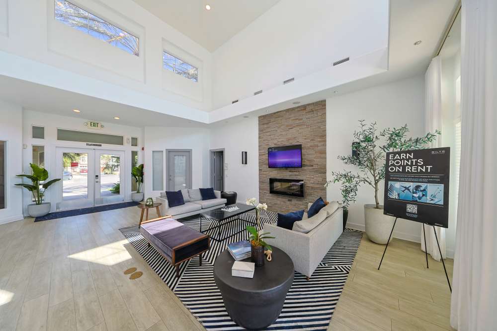 Resident lounge at Allure at Camarillo in Camarillo, California