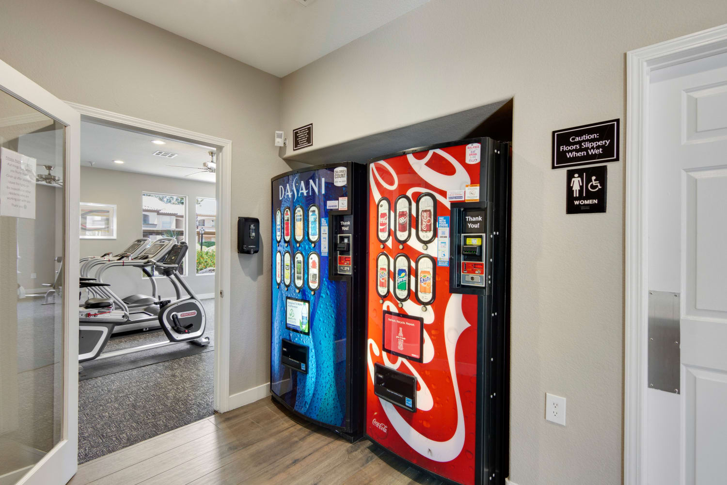 Vending Machines at Ocotillo Bay Apartments in Chandler, Arizona