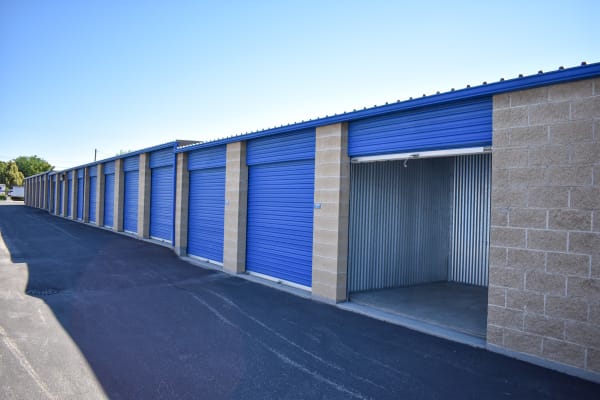 Looking into an open storage unit at STOR-N-LOCK Self Storage in Boise, Idaho