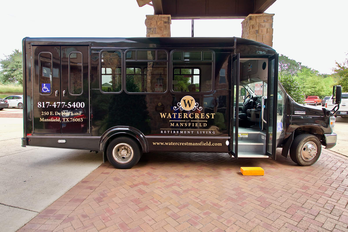 Library at Watercrest at Mansfield in Mansfield, Texas