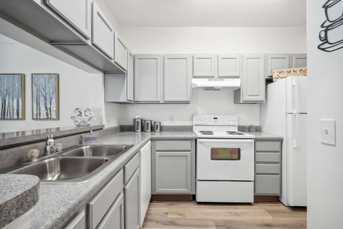 Kitchen at Summerwood on Towne Line, Indianapolis, Indiana