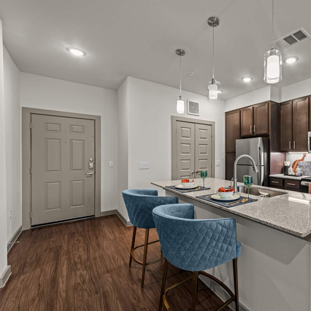 Kitchen at Opal Point at Kyle in Kyle, Texas