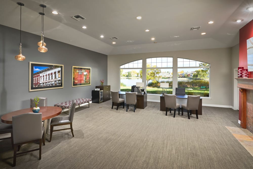 Community center at Promenade at Hunter's Glen Apartments in Thornton, Colorado