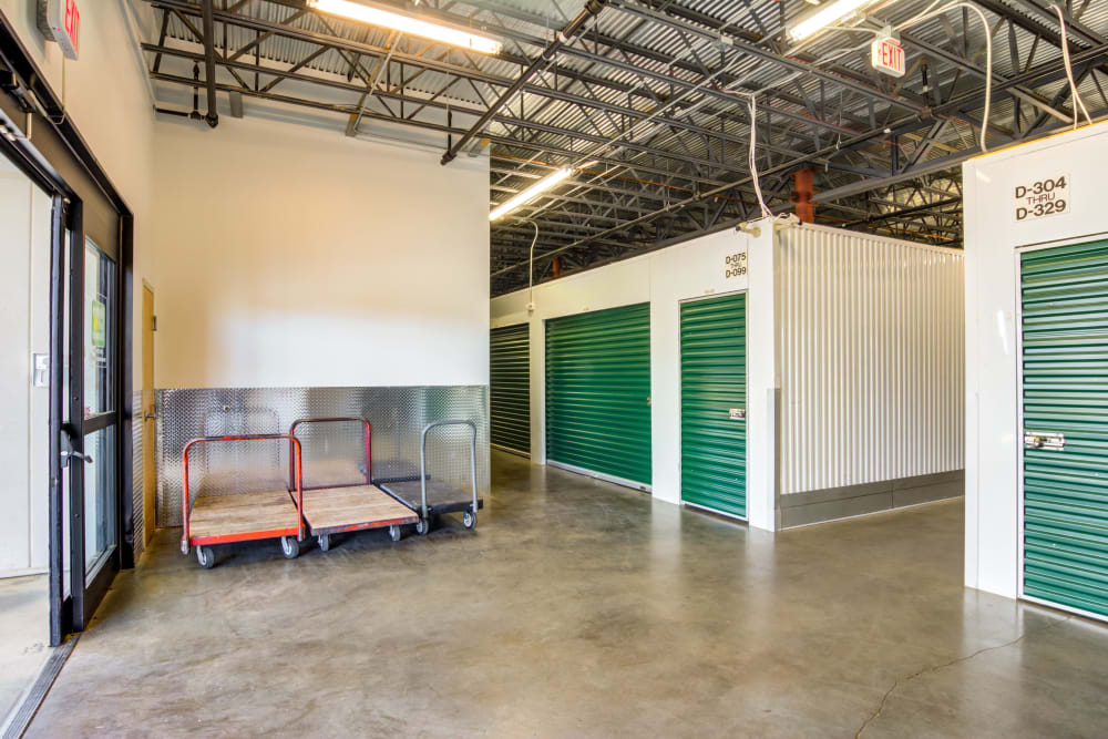 Entrance at Metro Self Storage in Montgomery, Alabama