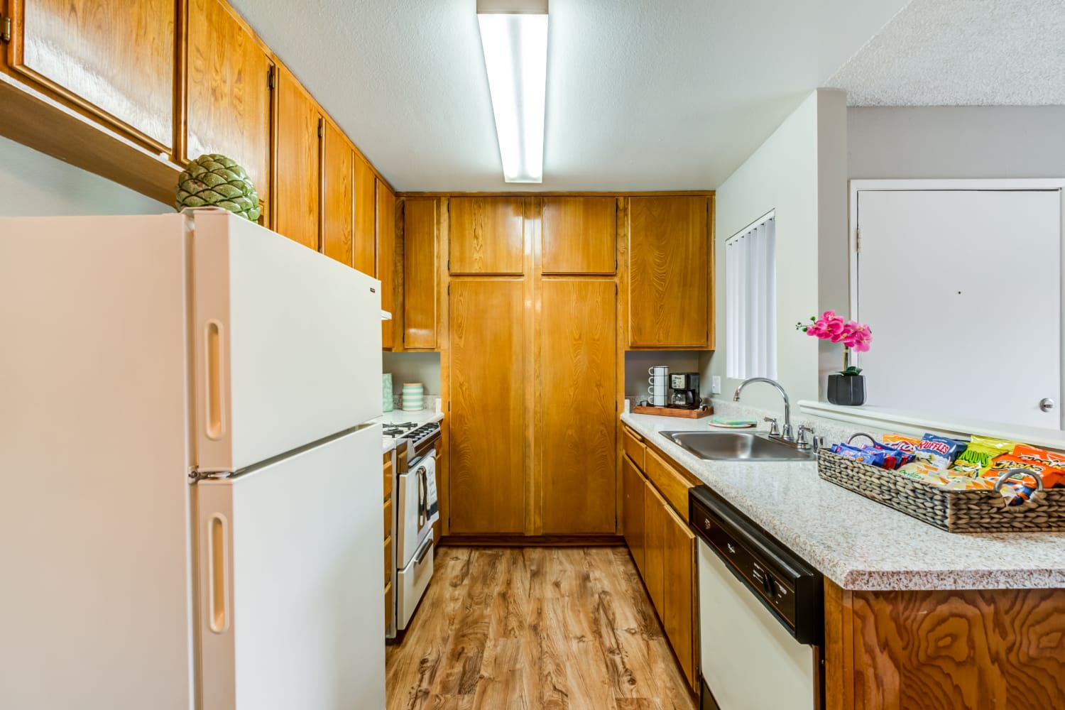 Kitchen at The Villas at Rowland Heights in Rowland Heights, California