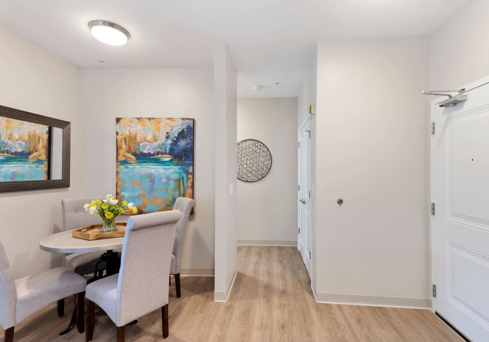 Open floor plans at The Apartments at Sharpe Square in Frederick, Maryland