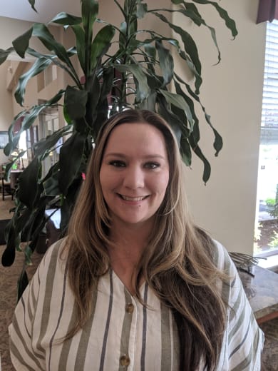 Pat Mancilla of Heron Pointe Senior Living in Monmouth, Oregon