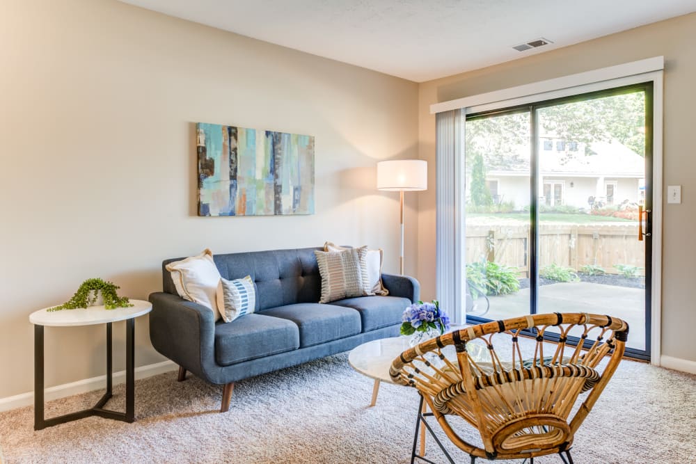 Cozy Living Room at Valle Vista in Greenwood, Indiana