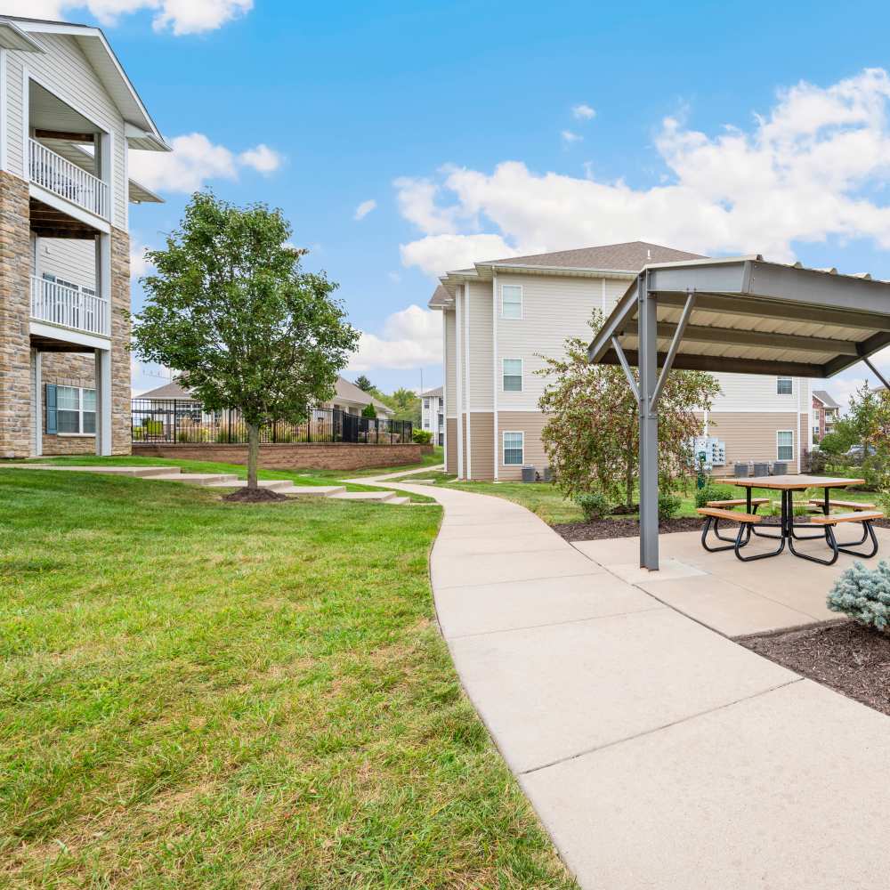 Walking Path at Celtic Crossing in St. Peters, Missouri
