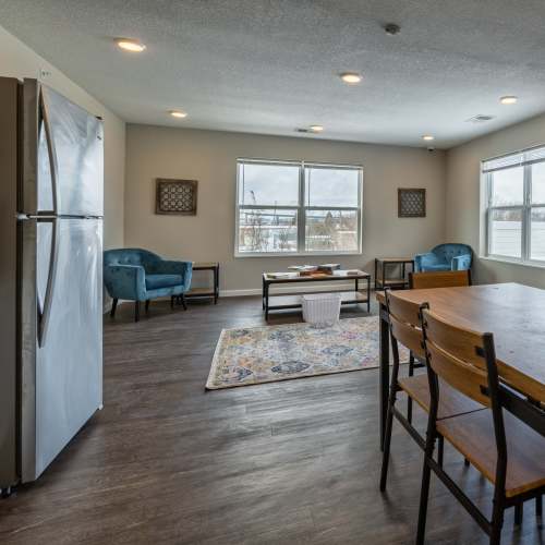 Community room at Osborn Commons in Sault Sainte Marie, Michigan