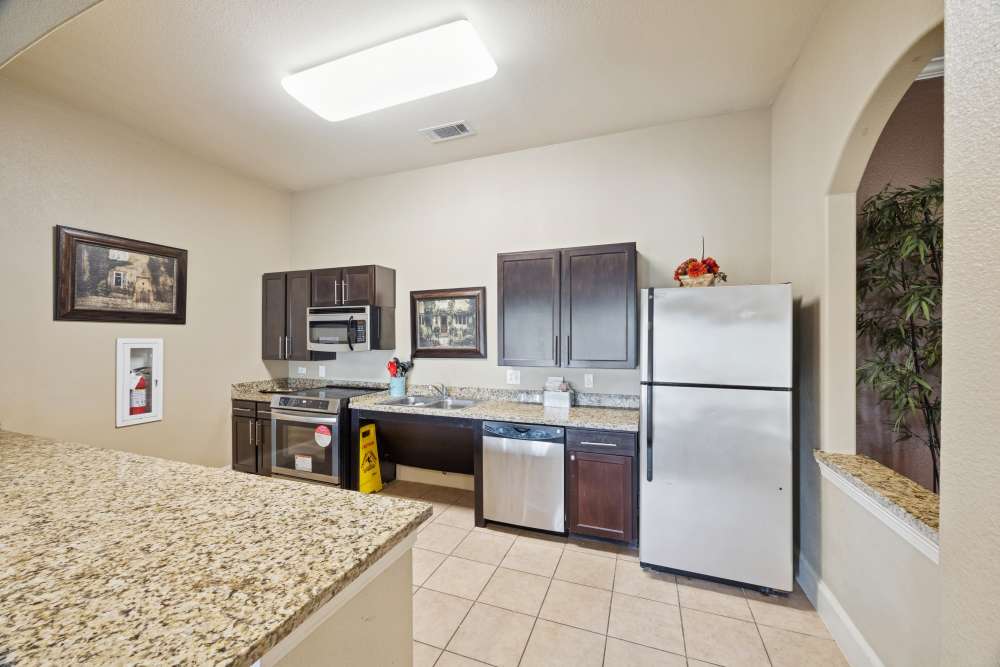Modern kitchen at Horizon Meadows in La Marque,Texas