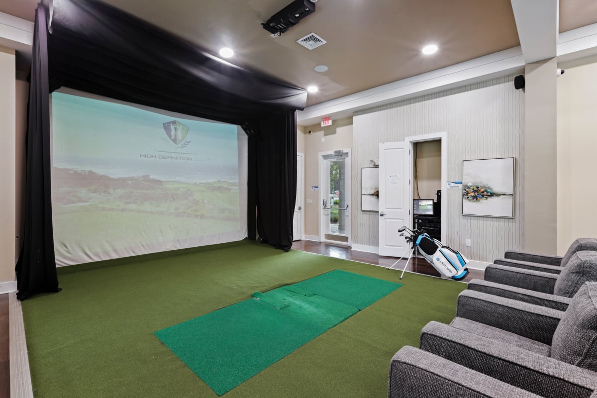 Rendering of clubhouse at Lantower Asturia in Odessa, Florida