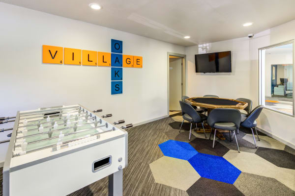 Game Room at Village Oaks in Chino Hills, CA