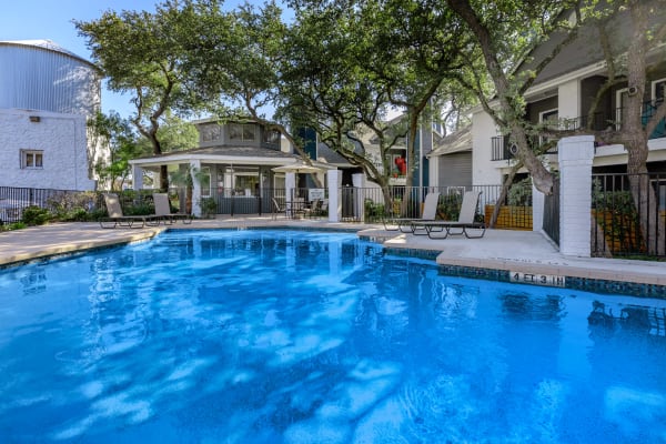 Swimming pool at APEX in San Antonio, Texas